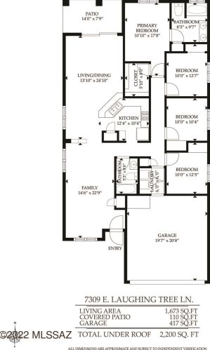 7309 Laughing Tree Ln, Tucson, AZ 85756-6139