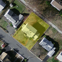 25 Kappius Path, Newton MA  02459-3712 aerial view