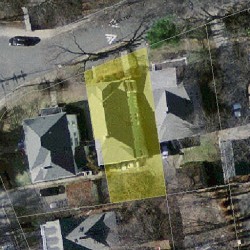 106 Tyler Ter, Newton MA  02459-1814 aerial view