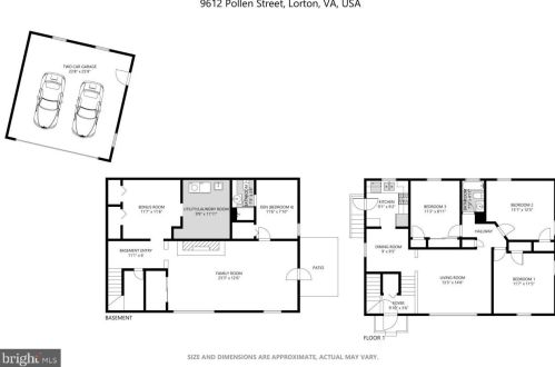 7612 Pollen St, Lorton VA  22079-1636 exterior