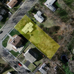 38 Myerson Ln, Newton MA  02459-3509 aerial view
