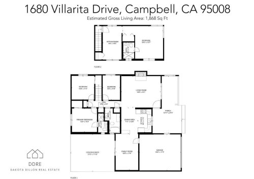 1680 Villarita Dr, Campbell CA  95008-1520 exterior