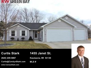 1455 Janet St, Kaukauna, WI 54130-1071