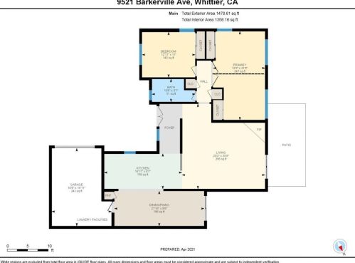 9521 Barkerville Ave, Whittier CA  90605-2915 exterior