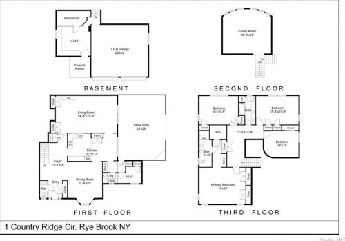 1 Country Ridge Cir, Rye Brook NY  10573-1040 exterior