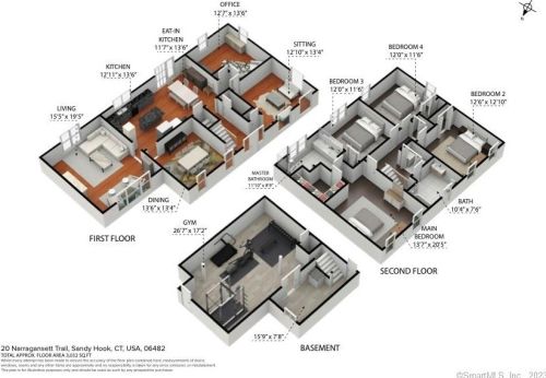 20 Narragansett Trl, Sandy Hook CT 06482-1147 exterior