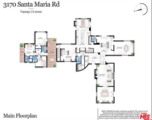 3170 Santa Maria Rd, Topanga CA  90290-4307 exterior