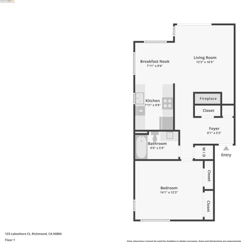 123 Lakeshore Ct, Richmond CA  94804-7422 exterior