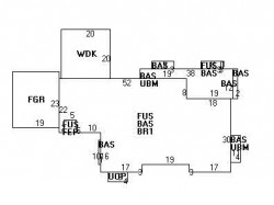 140 Dartmouth St, Newton MA  02465-2839 floor plan