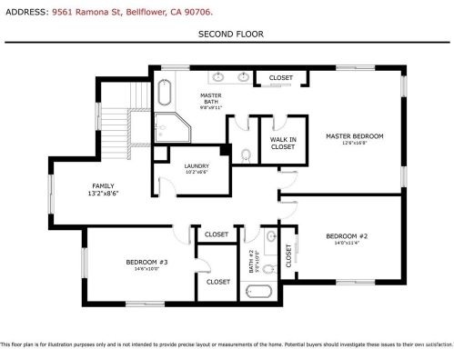 9561 Ramona St, Bellflower CA  90706-6539 exterior