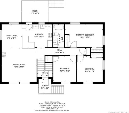 1554 Route 12, Gales Ferry CT  06335-1838 exterior