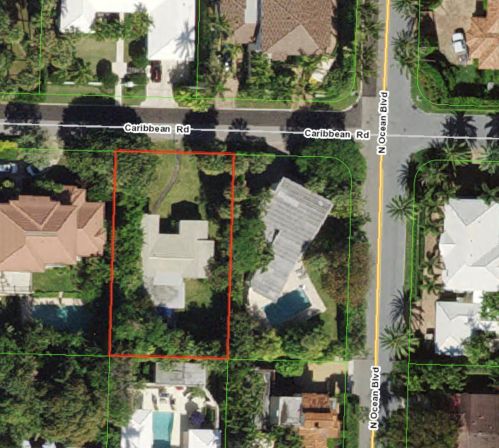 206 Caribbean Rd, Palm Beach FL  33480-3010 exterior