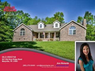 931 Old Grey Ridge Rd, Maryville, TN 37801-7863