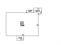 183 Florence St, Newton MA 02459 floor plan