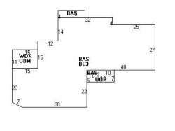 140 Grant Ave, Newton MA  02459-1349 floor plan