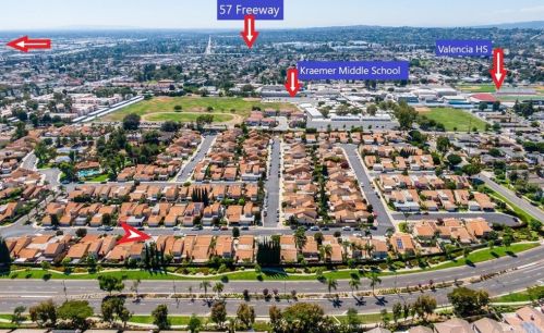 406 Massachusetts Ln, Placentia CA  92870-5017 exterior