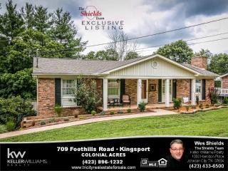 709 Foothills Rd, Kingsport, TN 37663-2715