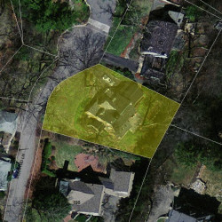 15 Bernard Ln, Newton MA 02468-2201 aerial view