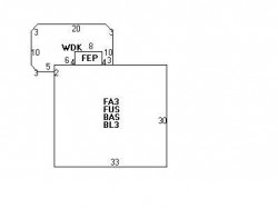48 Maplewood Ave, Newton MA  02459-2526 floor plan