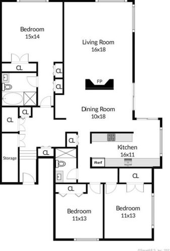 153 Rowayton Woods Dr, Norwalk CT  06854-3942 exterior