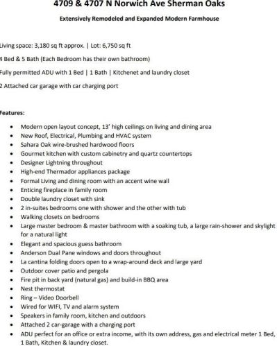 4709 Norwich Ave, Van Nuys CA  91403-2017 exterior