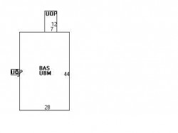 196 Beethoven Ave, Newton MA  02468-1728 floor plan