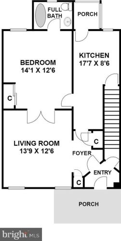 804 Kennedy St, Washington DC  20011-2731 exterior