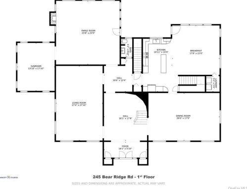 245 Bear Ridge Rd, Pleasantville NY  10570-1801 exterior