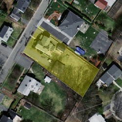 42 Smith Ave, Newton MA 02465-1554 aerial view