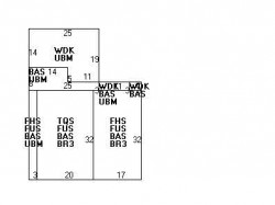 21 Kingswood Rd, Newton MA  02466-1013 floor plan