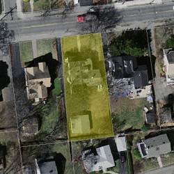 340 Cabot St, Newton MA  02460-2254 aerial view