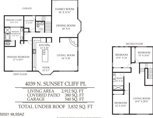 4039 Sunset Cliff Pl, Tucson, AZ 85750-6936