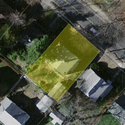 24 Daniel St, Newton MA 02459-2502 aerial view