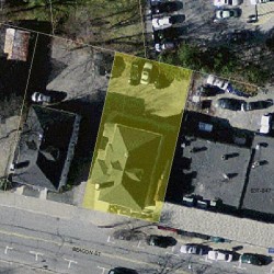 851 Beacon St, Newton MA 02459-1822 aerial view