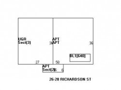 26 Richardson St, Newton MA 02458-1940 floor plan
