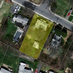 73 Adams Ave, Newton MA  02465-1001 aerial view