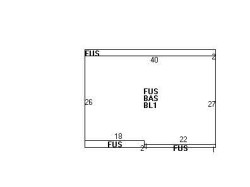 21 Albemarle Rd, Newton MA  02460-1105 floor plan
