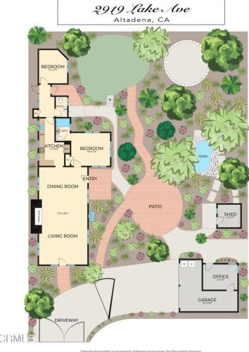 2919 Lake Ave, Altadena CA  91001-1621 exterior