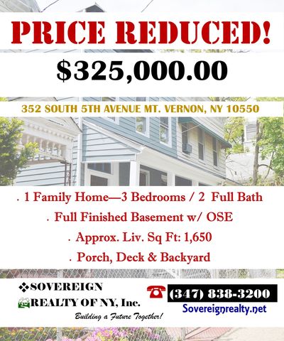 352 5th Ave, Mount Vernon, NY 10550-4112