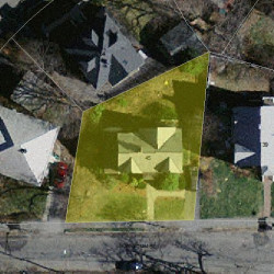 45 Nonantum St, Newton MA 02458-2433 aerial view