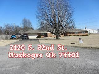 2120 32nd St, Muskogee OK  74401-8005 exterior