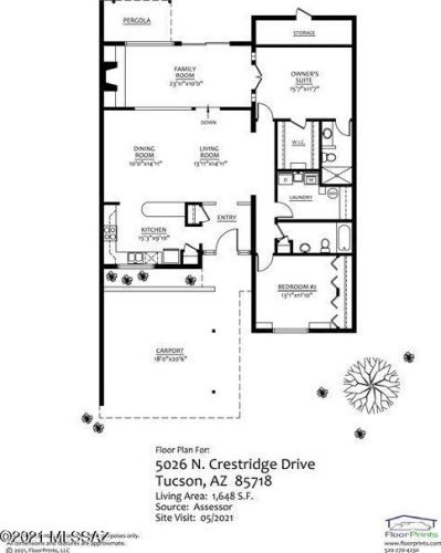 5026 Crestridge Dr, Tucson, AZ 85718-5624
