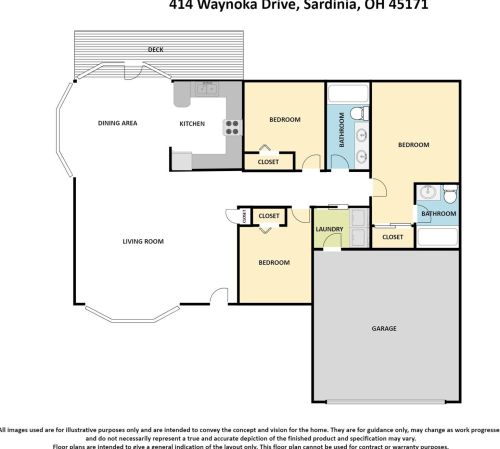414 Waynoka Dr, Sardinia OH  45171-9755 exterior
