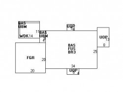 16 Bonmar Cir, Newton MA 02466-2708 floor plan