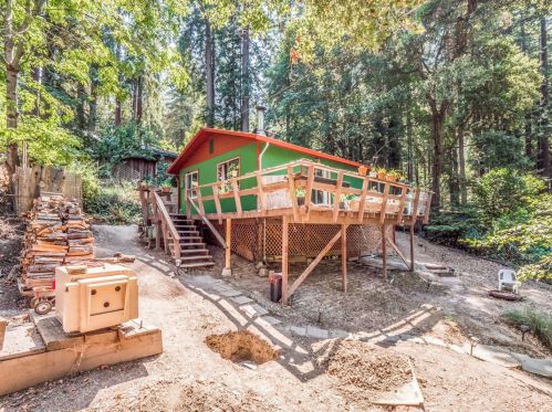 715 Trinkling Creek Dr, Lompico CA  95018-8821 exterior