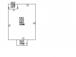 11 Capital St, Newton MA 02458-1301 floor plan