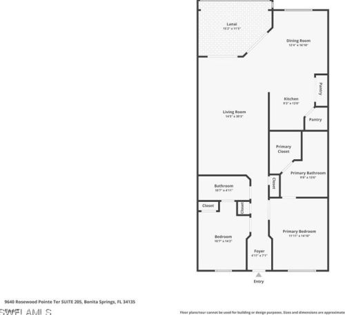9640 Rosewood Pointe Ter, Bonita Springs FL  34135-7506 exterior