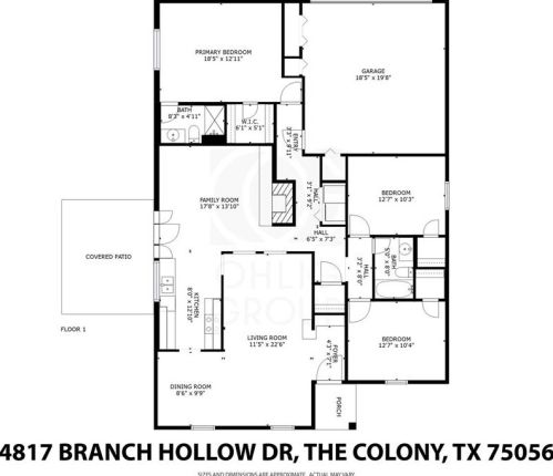4817 Branch Hollow Dr, Frisco, TX 75056-2433