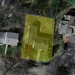 18 Turner Ter, Newton MA  02460-1708 aerial view