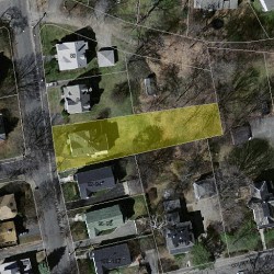 88 Central Ave, Newton MA  02460-1714 aerial view